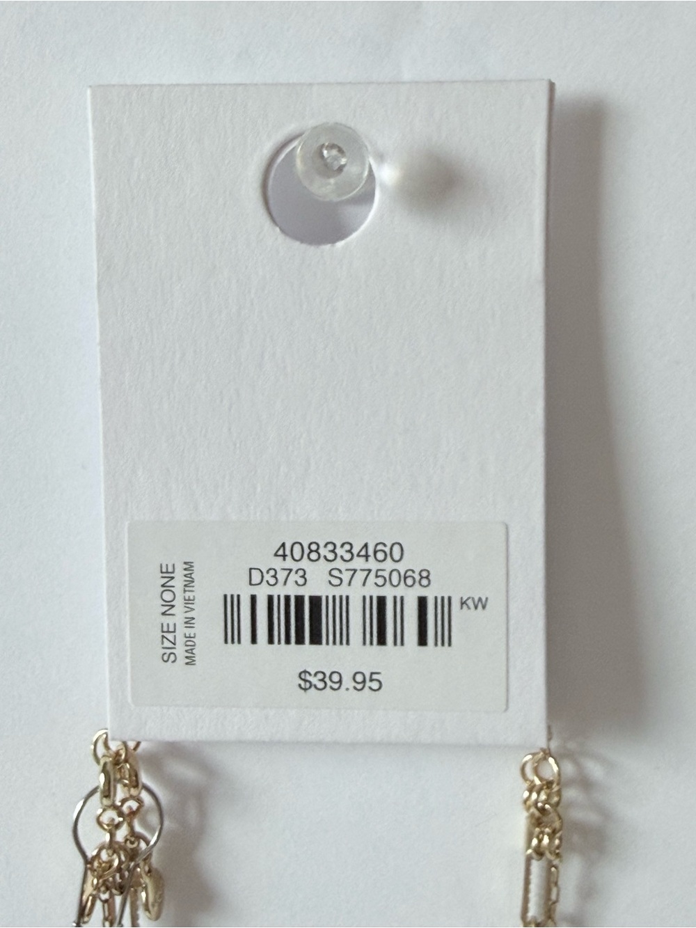 NWT LOFT Starfish Coin Beaded Layered Necklace Set of 2 - Picture 7 of 9